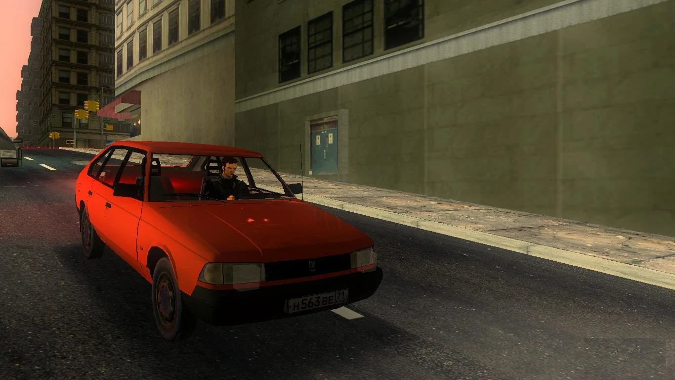 Grand Theft Auto 3 "Москвич 2141 Святогор"