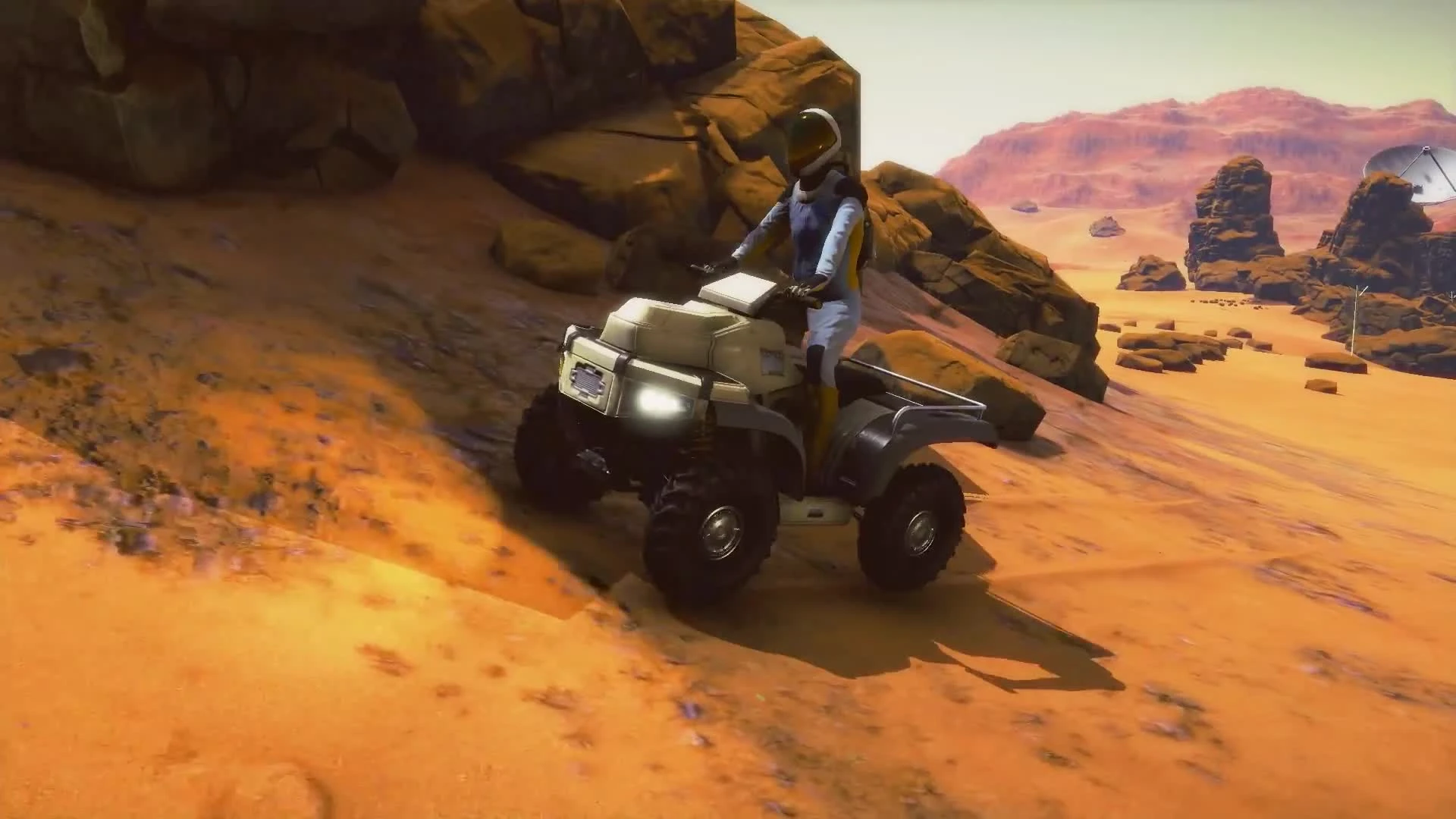 Анонсирующий трейлер Occupy Mars: The Game