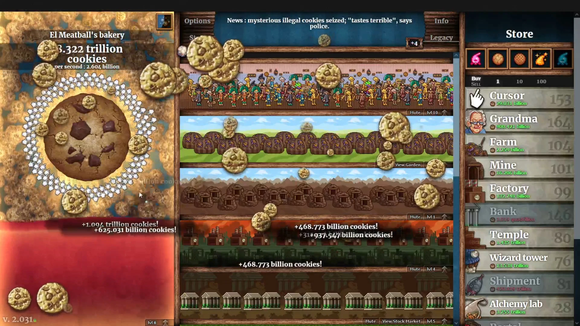 Cookie Clicker собрал более двух тысяч положительных отзывов в Steam