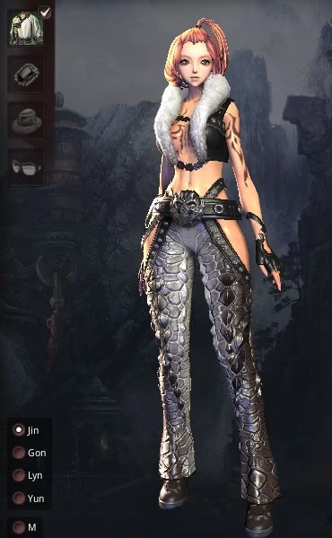 Blade & Soul "Костюм Серебрянного Дракона"