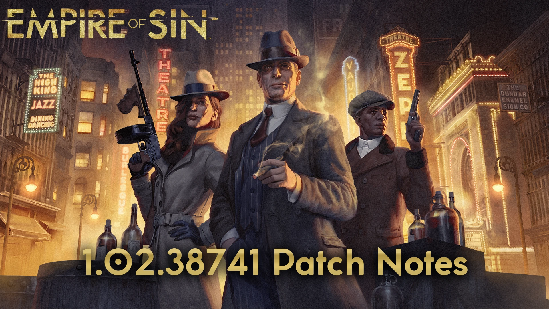 Для Empire of Sin вышел первый хотфикс