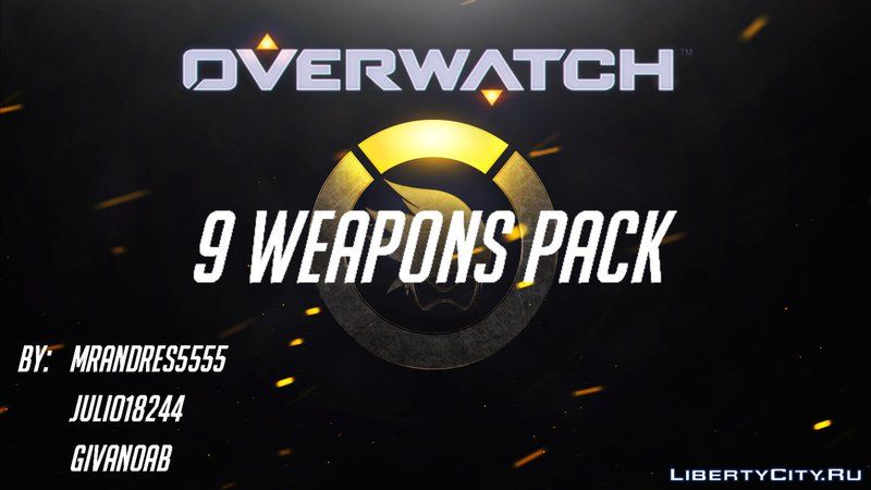 Grand Theft Auto: San Andreas "Overwatch 9 Weapons Pack"