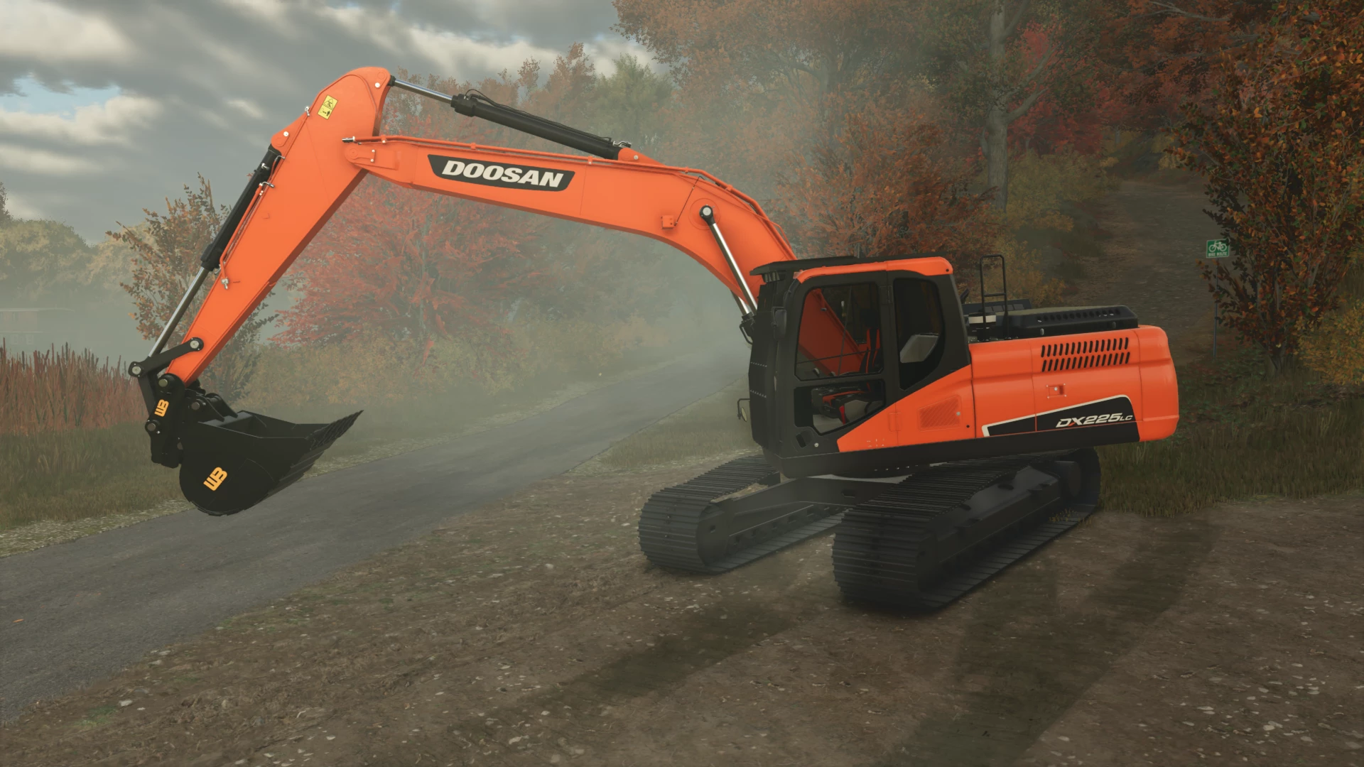 Farming Simulator 25 "Экскаватор Doosan DX225 LC-5" [v1.0.0.0]