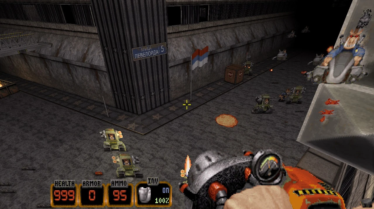 Duke Nukem 3D "Twentieth Anniversary World Tou с переделанным первым уровнем"