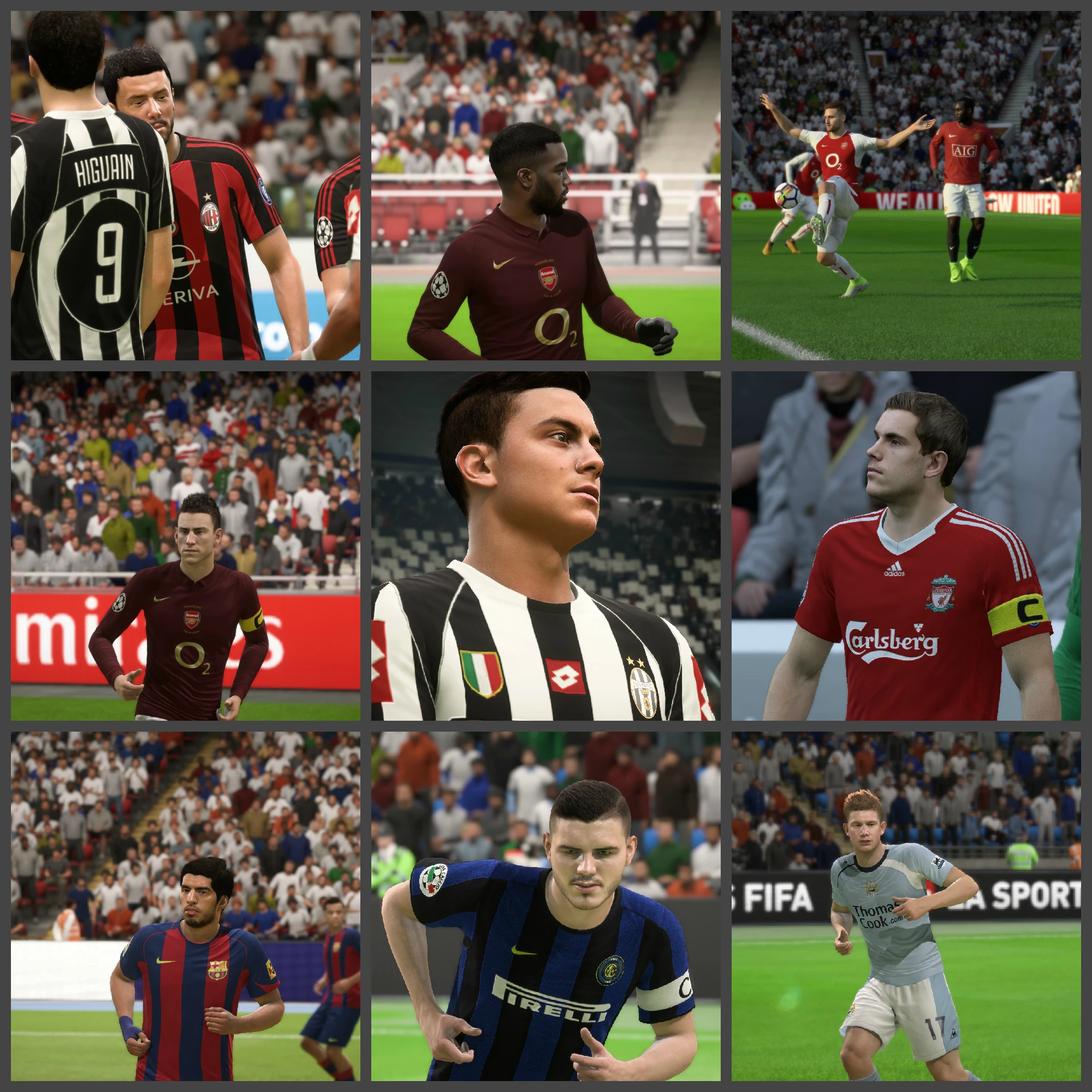FIFA 18 "Classic kits pack"