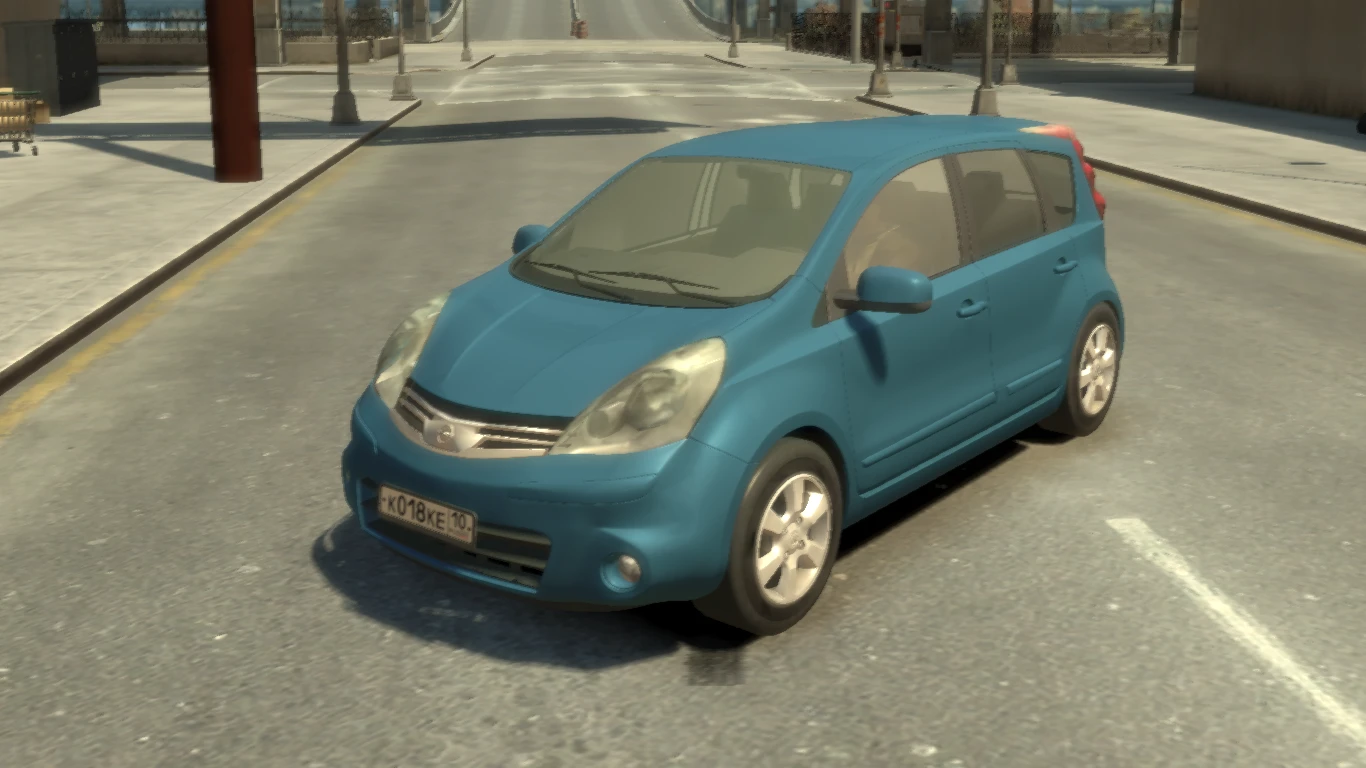 Grand Theft Auto 4 "Nissan Note 2009-2012"