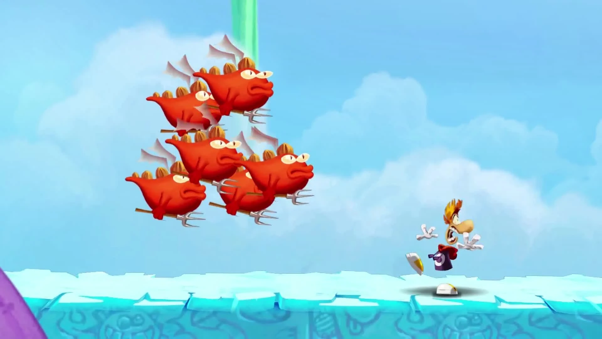 Rayman Fiesta Run Релизный трейлер