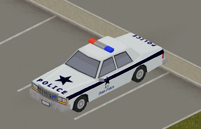 Project Zomboid "Ford LTD Crown Victoria 1987"