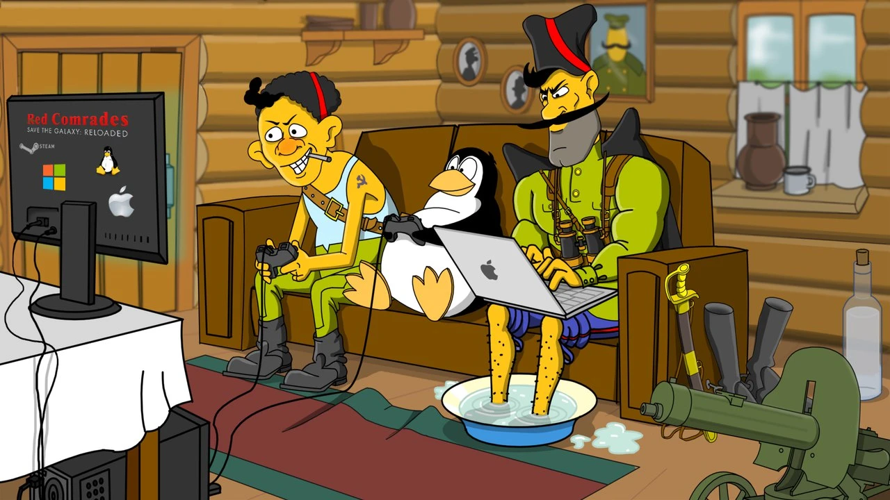 "Петька и Василий Иванович" получил поддержку Mac OS, Linux и геймпадов!