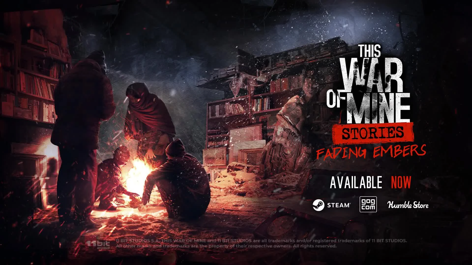 Релизный трейлер This War of Mine дополнение Fading Embers
