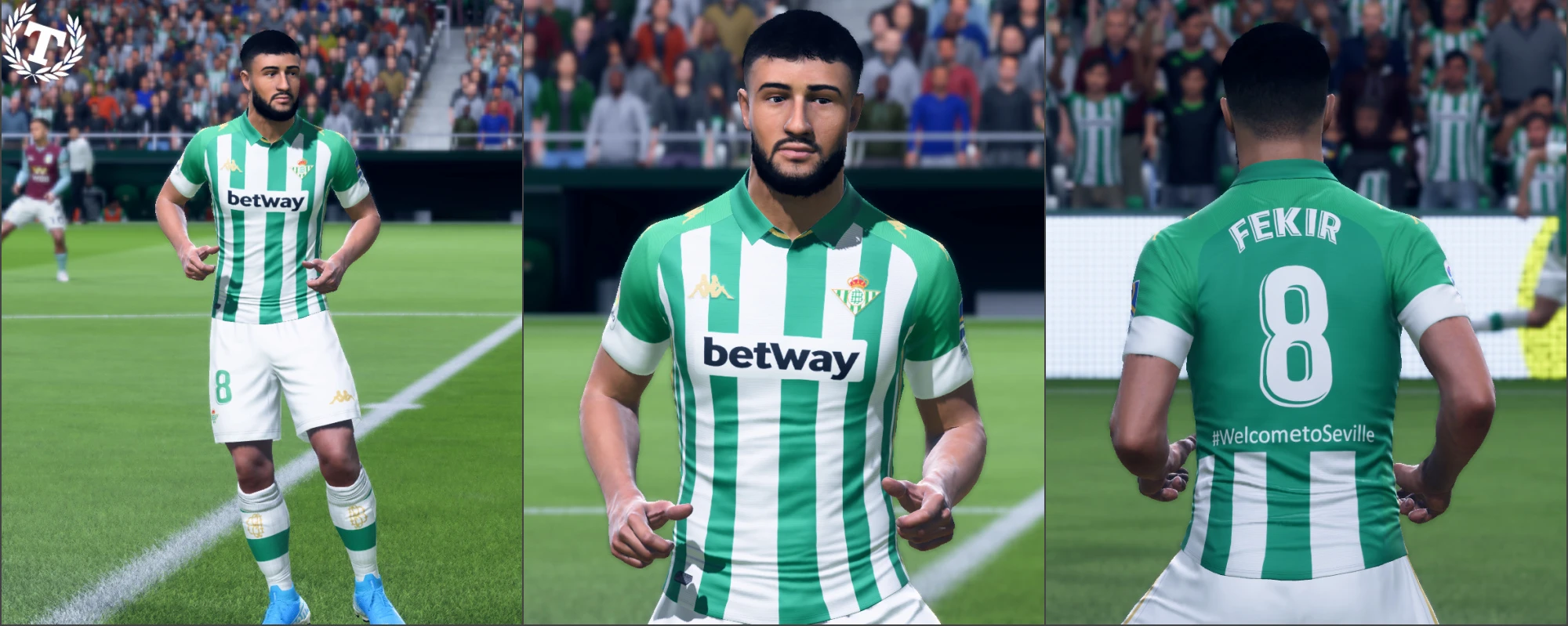 FIFA 20 "Домашняя форма Бетиса на сезон 20-21"