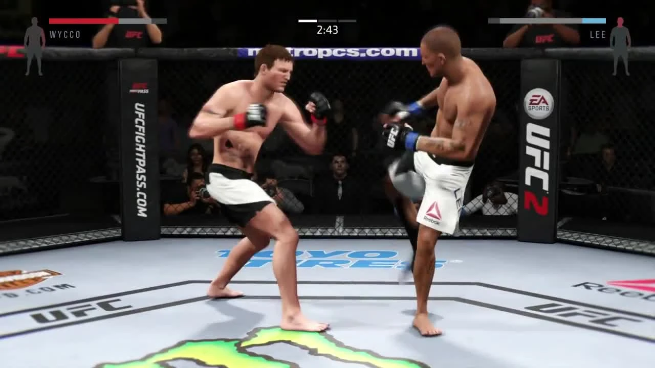 EA SPORTS UFC 2 "Онлайн-Карьера"