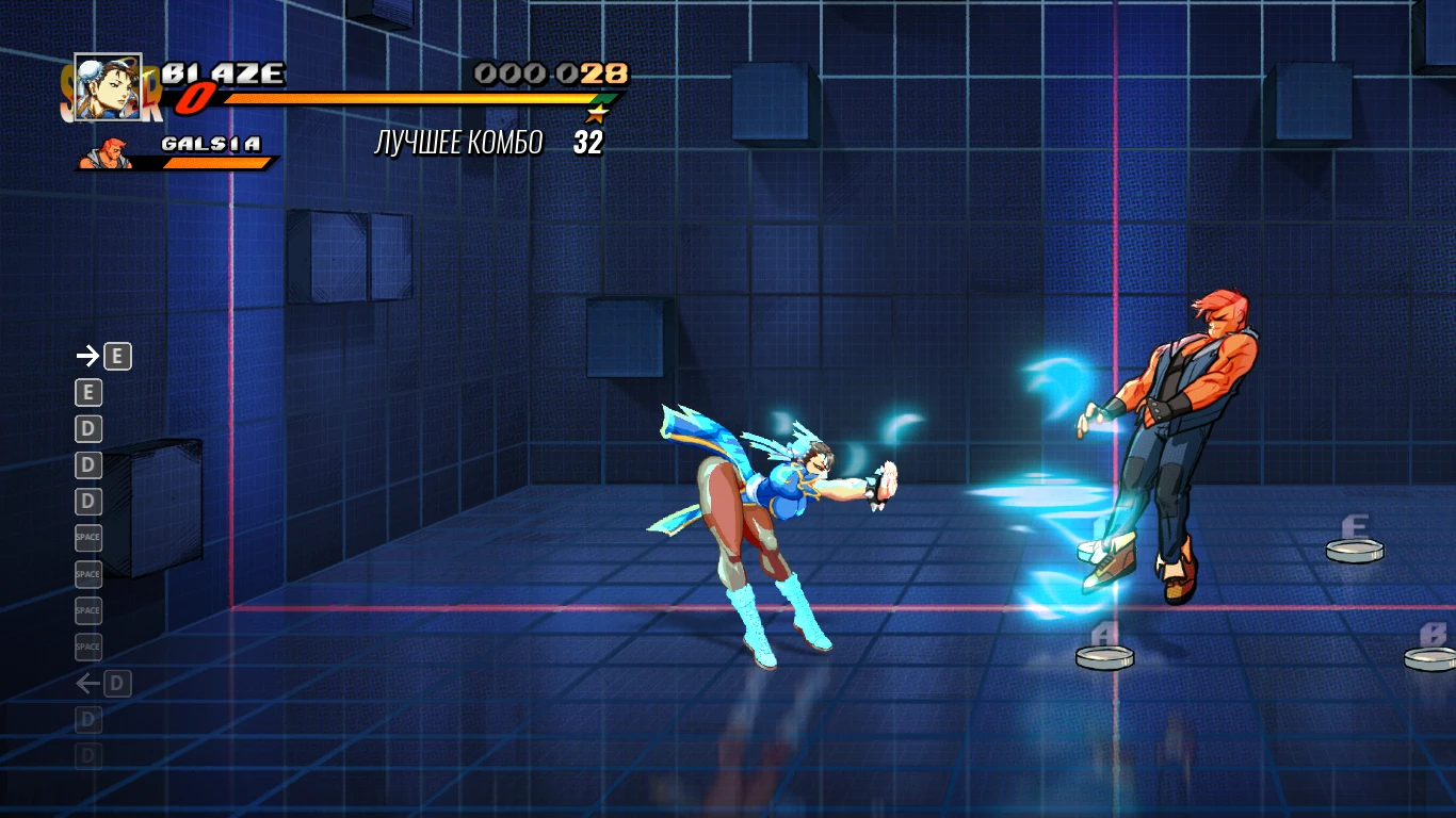 Streets of Rage 4 "Скин Chun-Li HD"