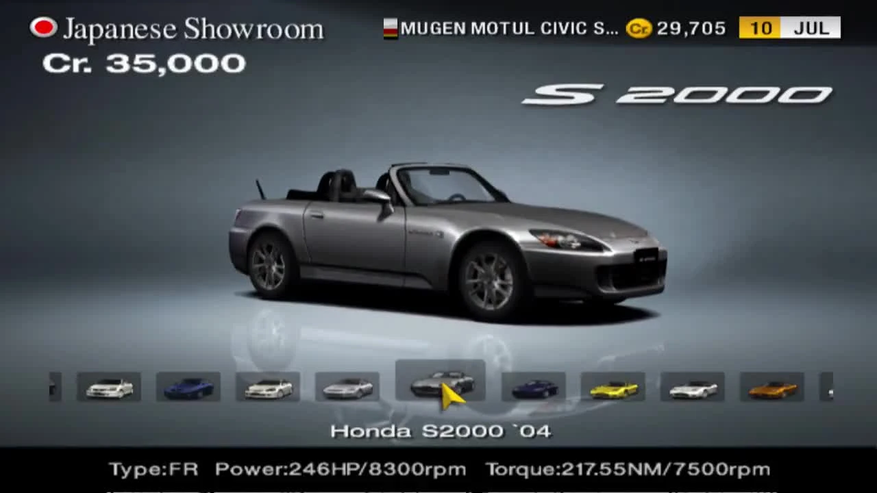 Gran Turismo 4 "Родстер пати Honda S2000 Gran Turismo 4К на ПК + Fanatec CSL Elite"