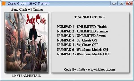 Zeno Clash: Трейнер (+7) [1.0 - Retail & STEAM] {h4x0r}