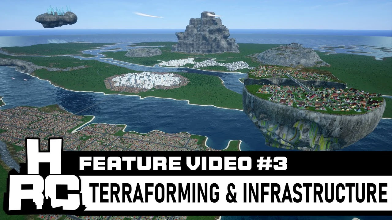 Разработчики Highrise City рассказали про терраморфинг и инфраструктуру