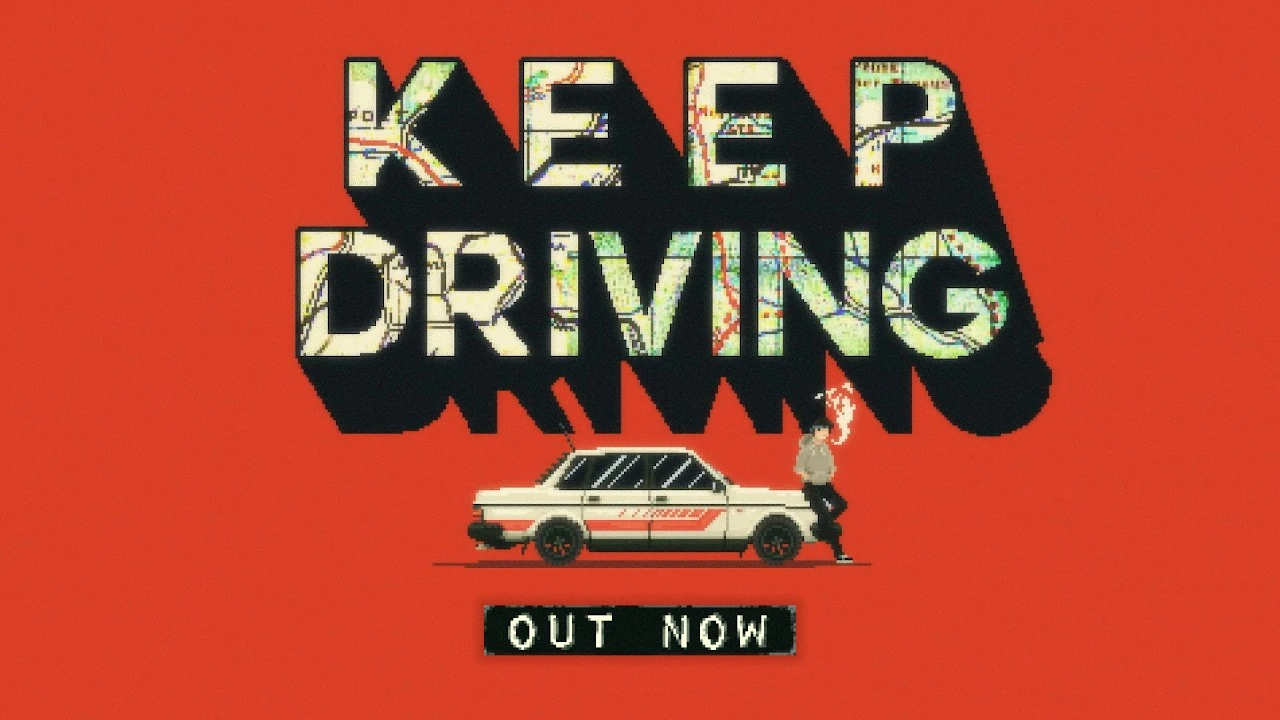 В Steam вышла Keep Driving - пиксельная RPG про дорожное путешествие