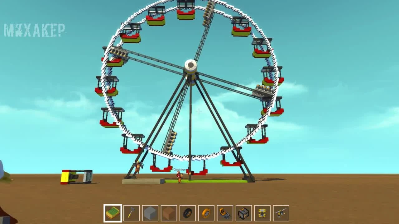 Самое быстрое колесо обозрения - Scrap Mechanic: Смешные моменты