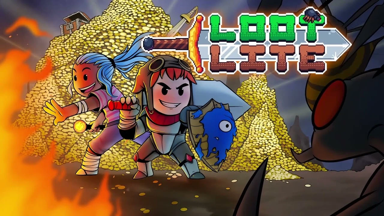 Ретро аркада-рогалик LootLite стала доступна на консолях