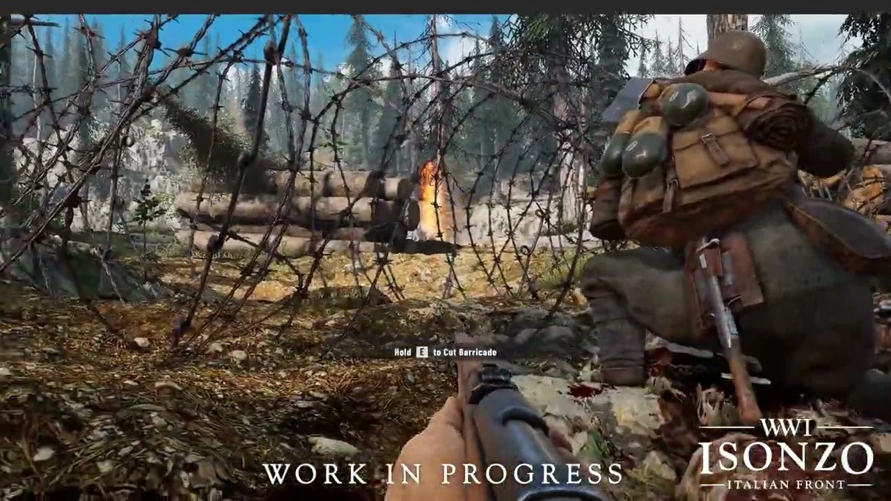 Новое видео Isonzo демонстрирует, как перерезать колючую проволоку под огнем