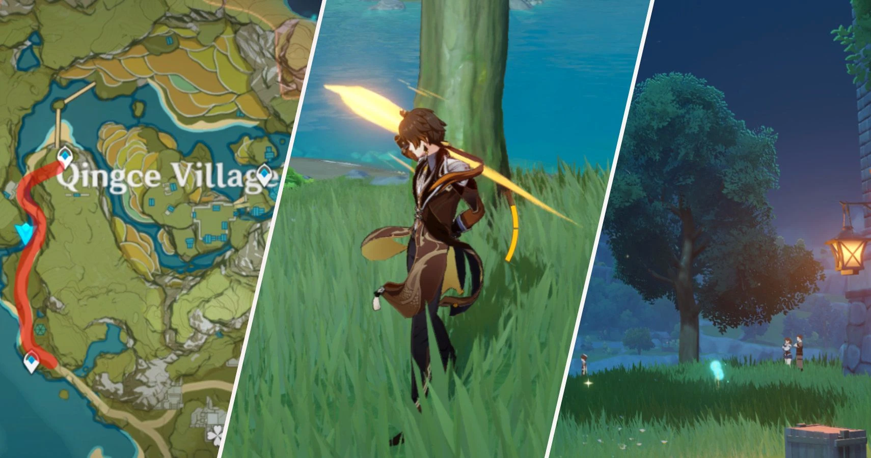 Genshin Impact: где найти все типы древесины