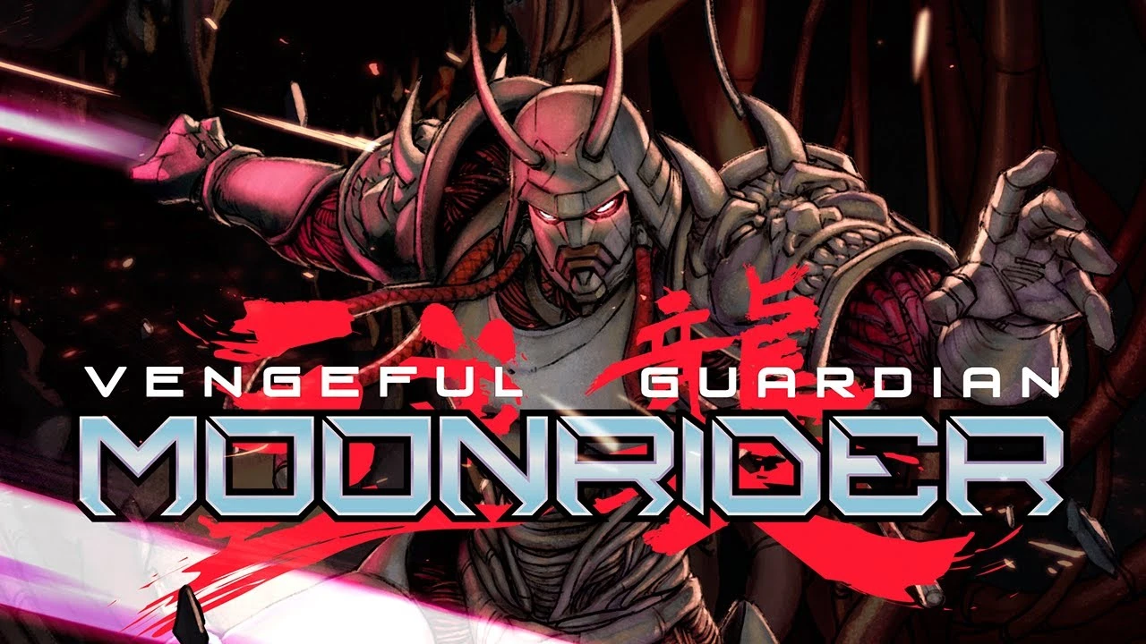 Релизный трейлер в честь выхода сайд-скроллингового платформера Vengeful Guardian: Moonrider