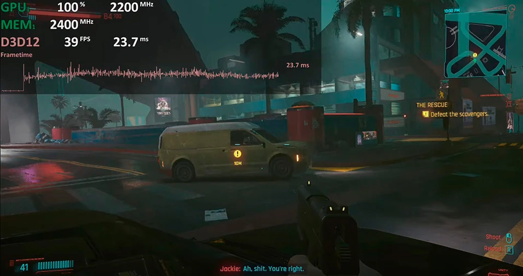 Старшая интегрированная графика мобильных Ryzen 6000 (Radeon 680M) хорошо "справляется" с Cyberpunk 2077