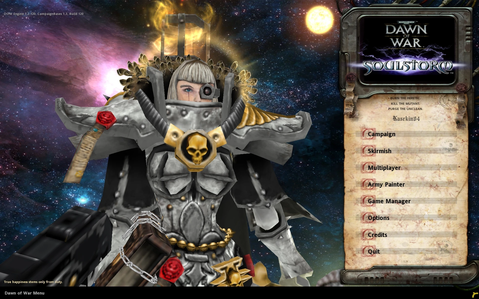 Warhammer 40.000 : Dawn Of War - Soulstorm "Сохранение построек в кампании"