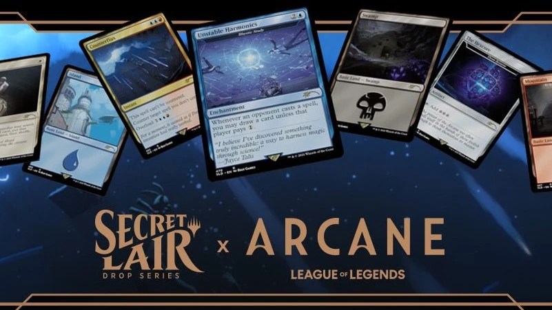 Magic: The Gathering Arena - Riot Games и Wizards of the Coast представят коллекционные наборы в честь сериала "Аркейн"