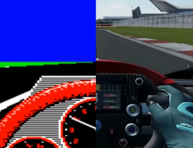 Как за 33 года изменилась графика на примере одной трассы в гоночных симуляторах