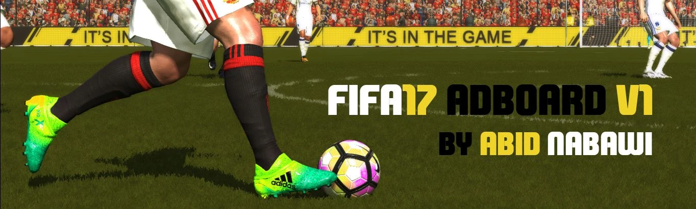 PES 2017 "Animated Adboard like Fifa 17 for Pes 2017 V1"
