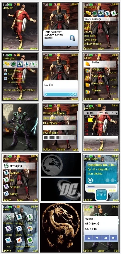 Mortal Kombat vs. DC Universe "Theme for Nokia s40 240x320"