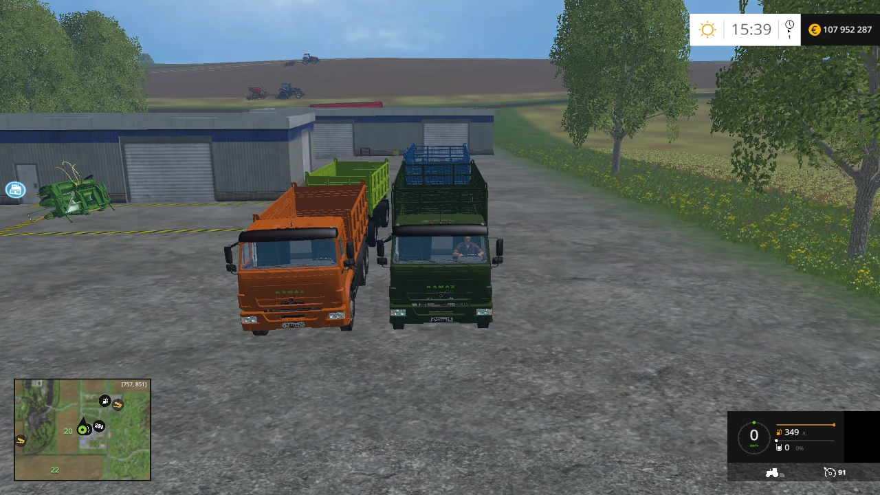 Farming Simulator 15 "Камаз"