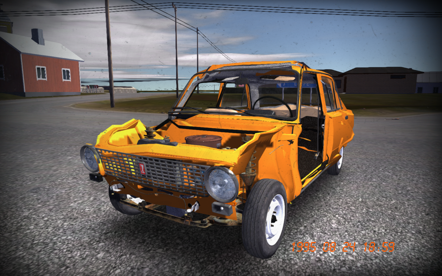 My Summer Car "Сохранение - Квест: собери ваз 2101 после получения номеров"