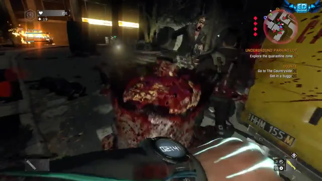 Dying Light (Совместное Прохождение Ночного режима с Элементами золотого оружия) # 4