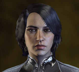 Dragon Age: Inquisition "Длинные прямые волосы для женщины человека"