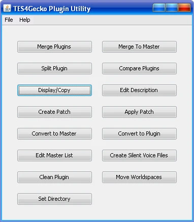 TES4 Oblivion "TES4Gecko v.15.2"