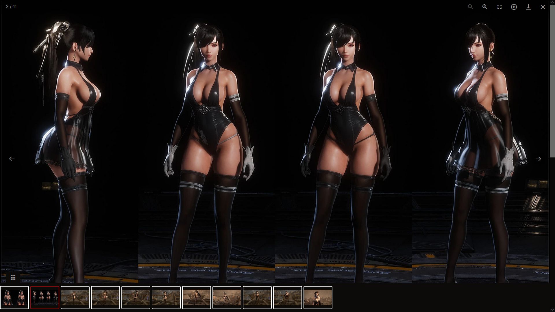 Stellar Blade "Неофициальный церемониальный наряд YoRHa"