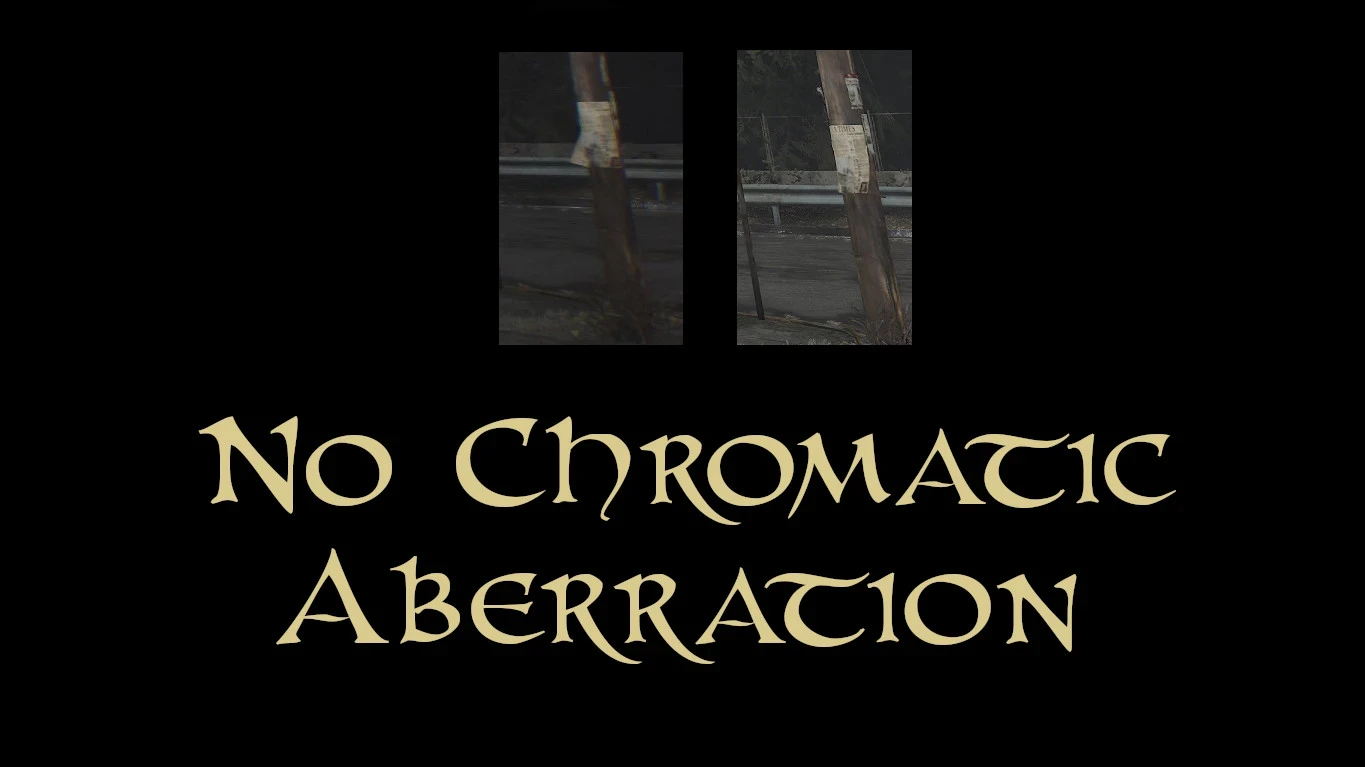 Silent Hill 2 Remake "Удаление эффекта Хроматической аберрация"