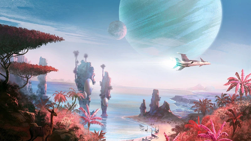 Новые шикарные скриншоты и арты No Man's Sky