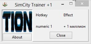 SimCity (2013): Трейнер/Trainer (+1: Деньги / Money) [Offline Version] {TiON}