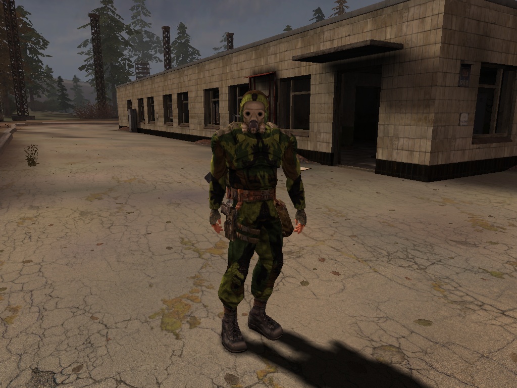 S.T.A.L.K.E.R.: Зов Припяти ""костюм одиночек" (сделан с реальных костюмов)"