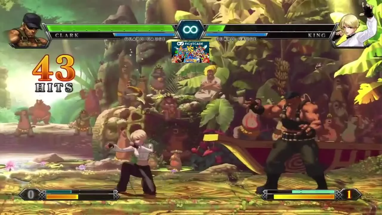 Все комбо Кларка Стилла в King of Fighters 13