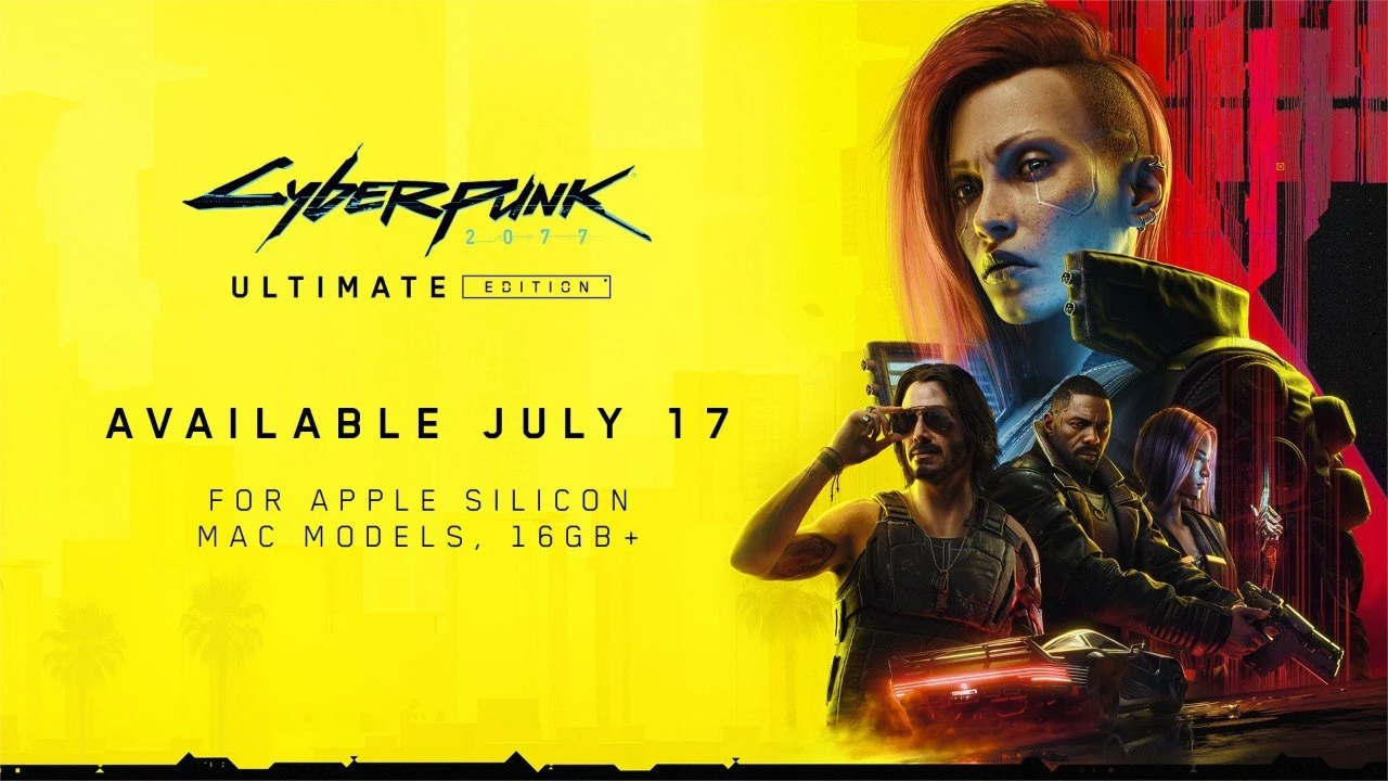Cyberpunk 2077 получит крупный патч 2.3 и доберётся до Mac уже 17 июля