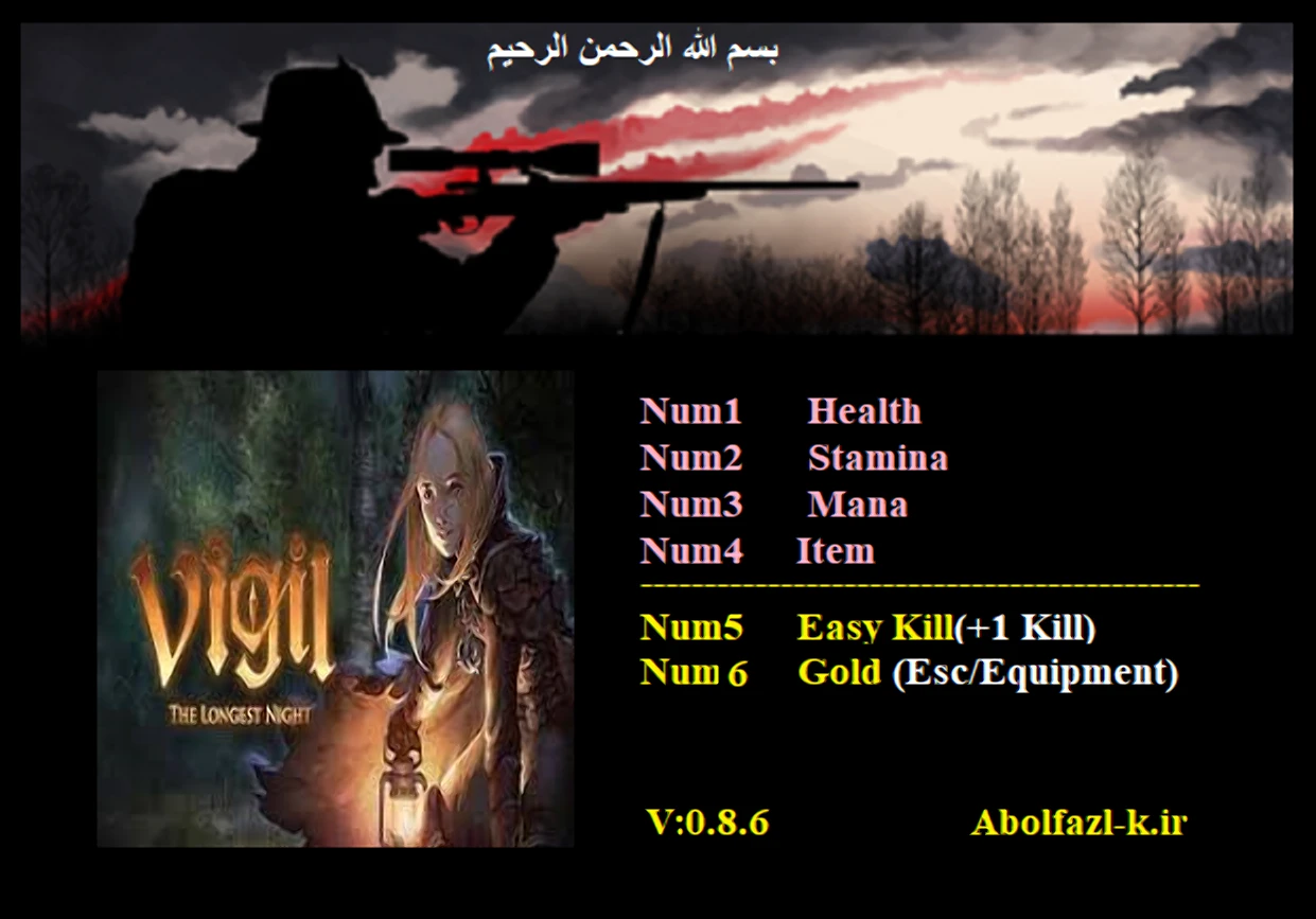 Vigil: The Longest Night: The Bounty of the Night Chronos: Трейнер/Trainer (+5) [0.8.6] {Abolfazl.k}