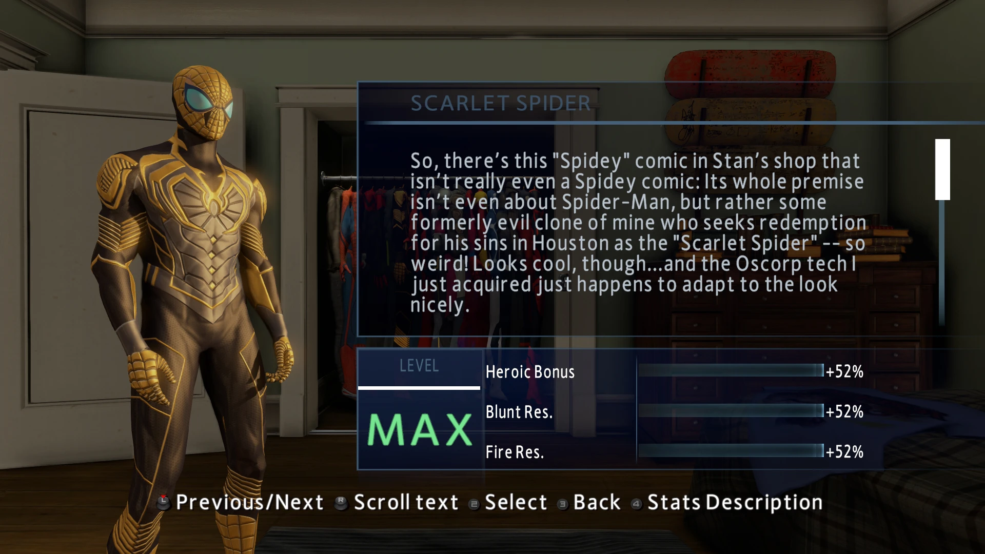 The Amazing Spider-Man 2 "Скин Чёрно-золотая вакандская броня[Mike Gens]"