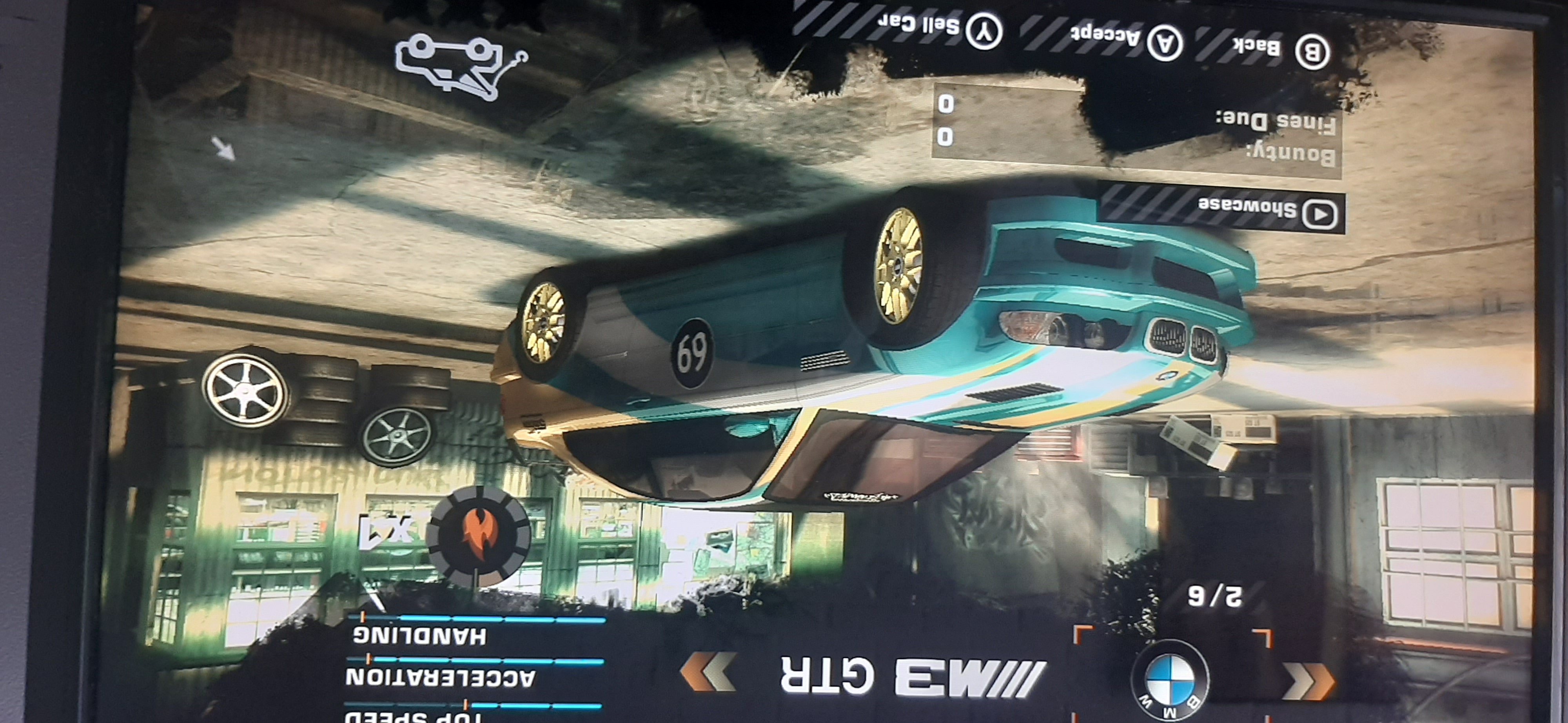 Need for Speed: Most Wanted (2005) "Сохранение - Начало игры, 6 бонусных машин"