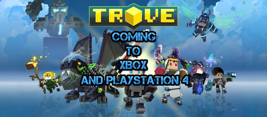 Бесплатная ММО Trove спешит на консоли этой осенью