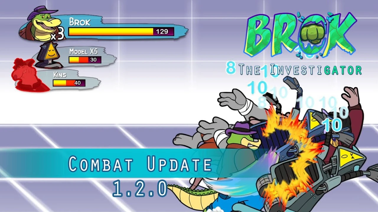 BROK the InvestiGator получила большое обновление боёвки