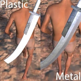 Kenshi "Weapon look metalic/металлический вид оружия"